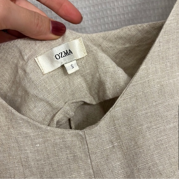 ozma simone romper natural oatmeal size small - Picture 5 of 7